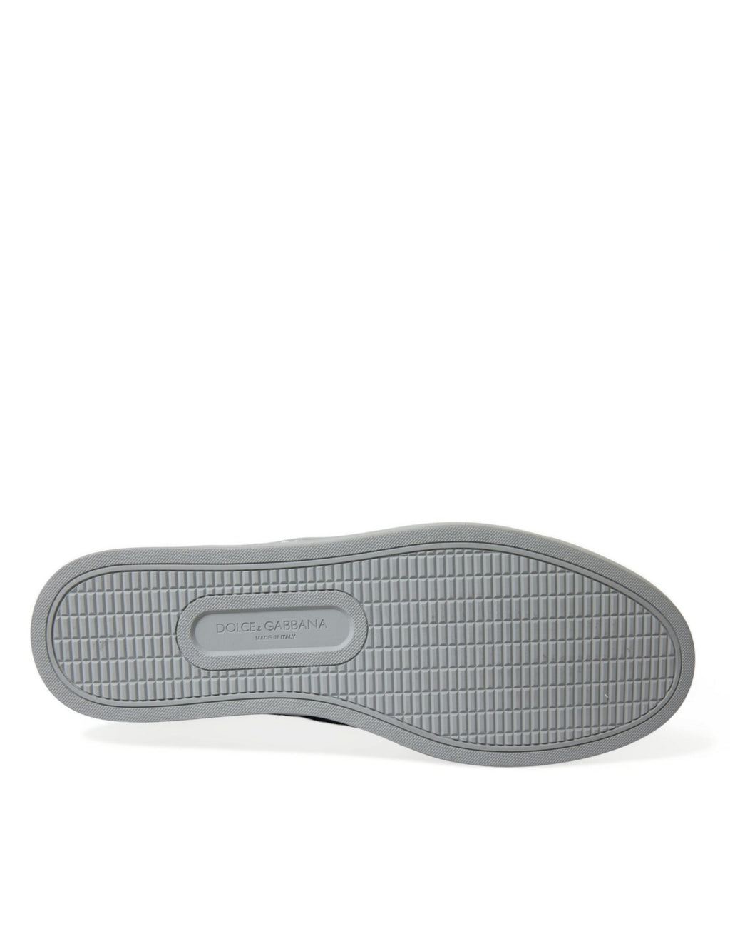 Dolce & Gabbana Blaue Kalbsleder Leopard Mid Top Sneakers Schuhe