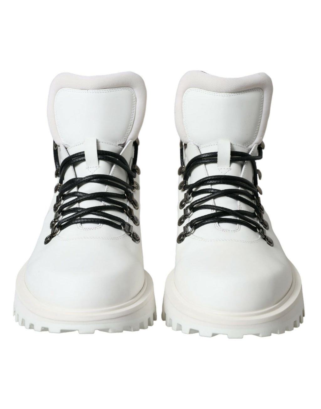 Dolce & Gabbana Weiße Vulcano Trekking-Stiefel Schuhe