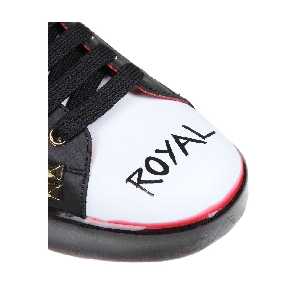 Dolce & Gabbana Weißes Kalbsleder Damen Sneaker