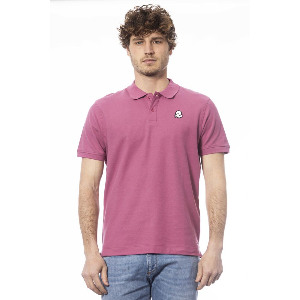 Invicta Lila Baumwolle Männer Polo Shirt
