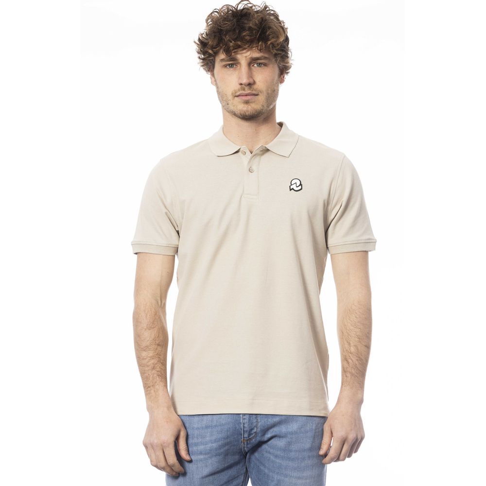 Invicta Beige Baumwolle Männer Polo Shirt