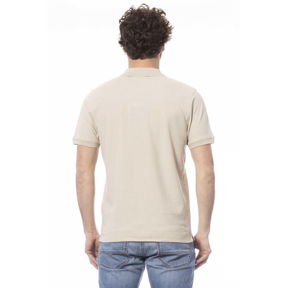 Invicta Beige Baumwolle Männer Polo Shirt