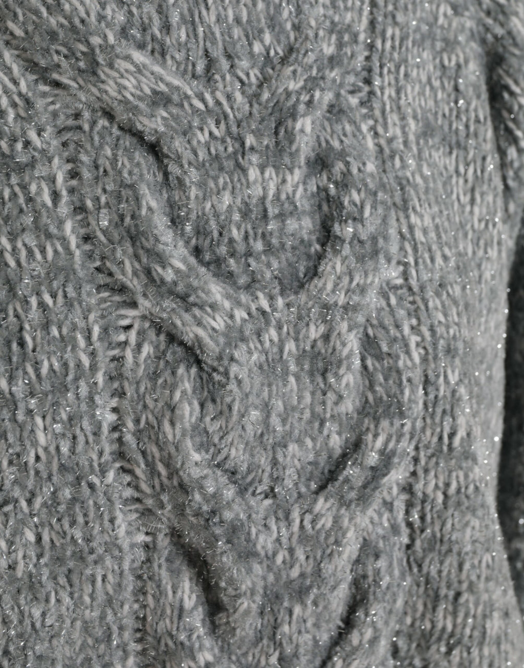 Dolce & Gabbana Grauer Rollkragenpullover aus Kaschmir