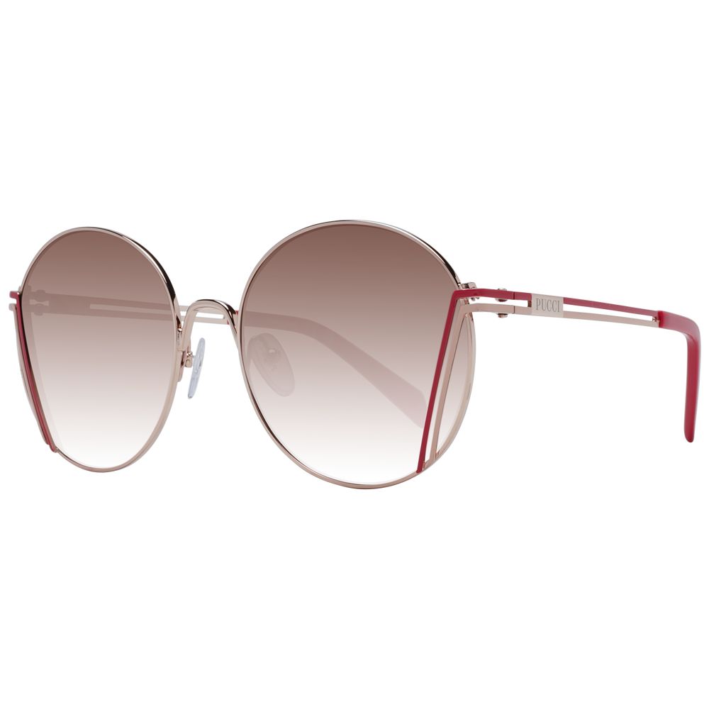 Emilio Pucci Rose Gold Frauen Sonnenbrille