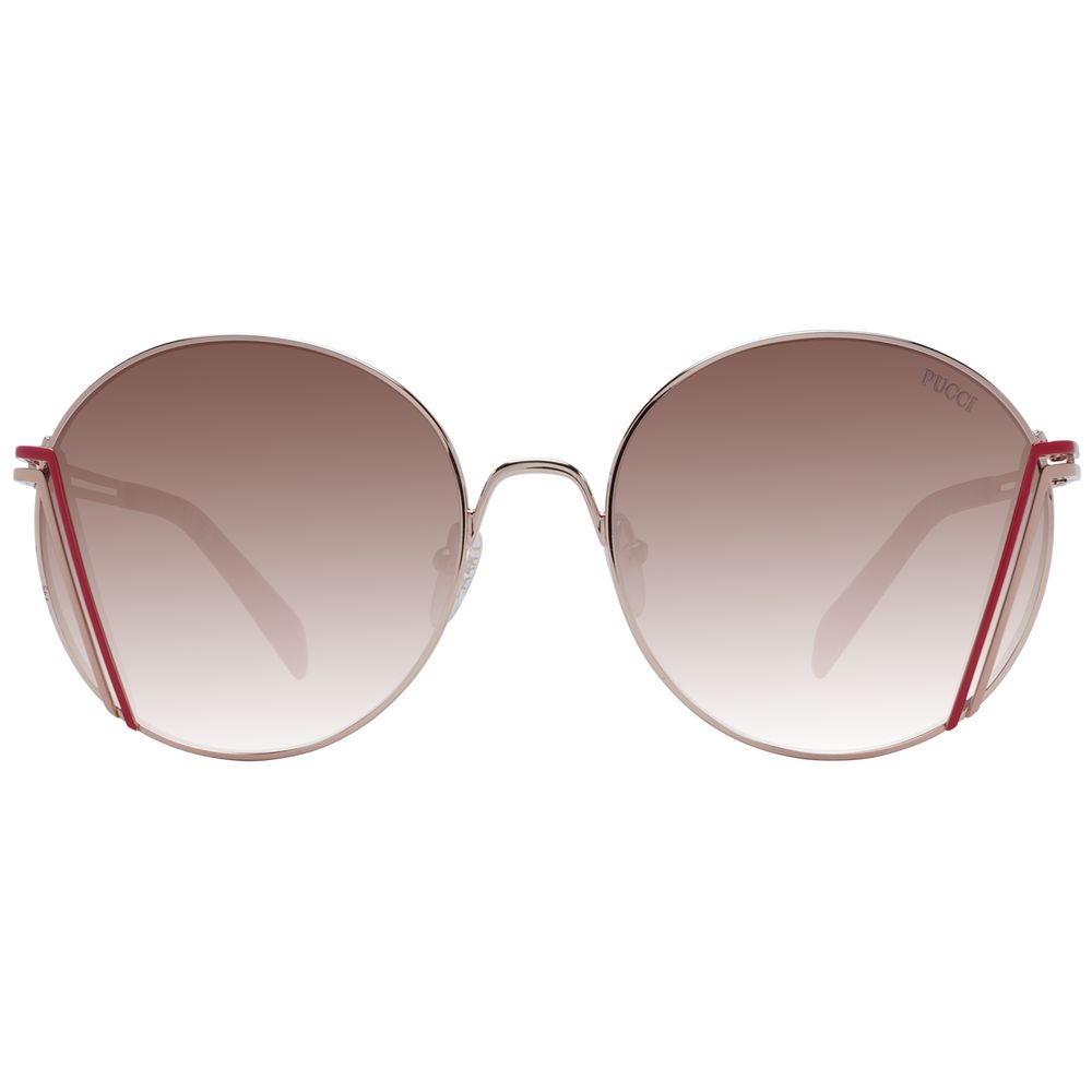 Emilio Pucci Rose Gold Frauen Sonnenbrille
