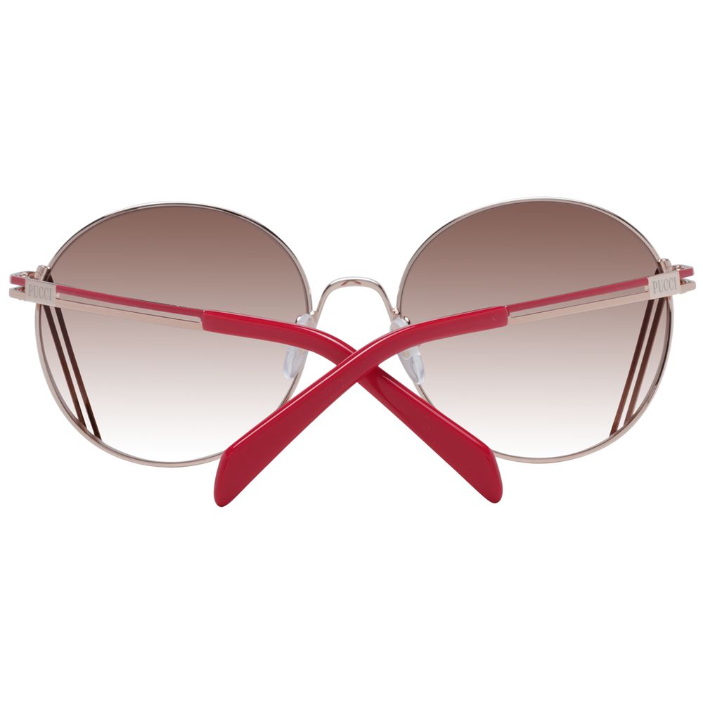 Emilio Pucci Rose Gold Frauen Sonnenbrille