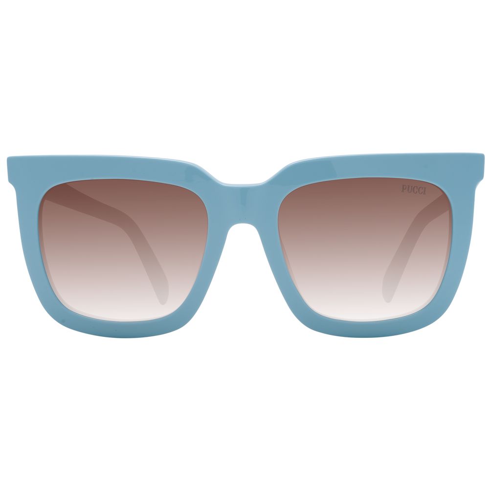 Emilio Pucci Blaue Frauen Sonnenbrille