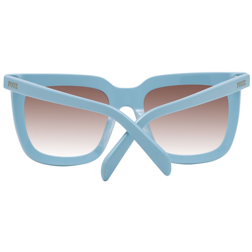 Emilio Pucci Blaue Frauen Sonnenbrille