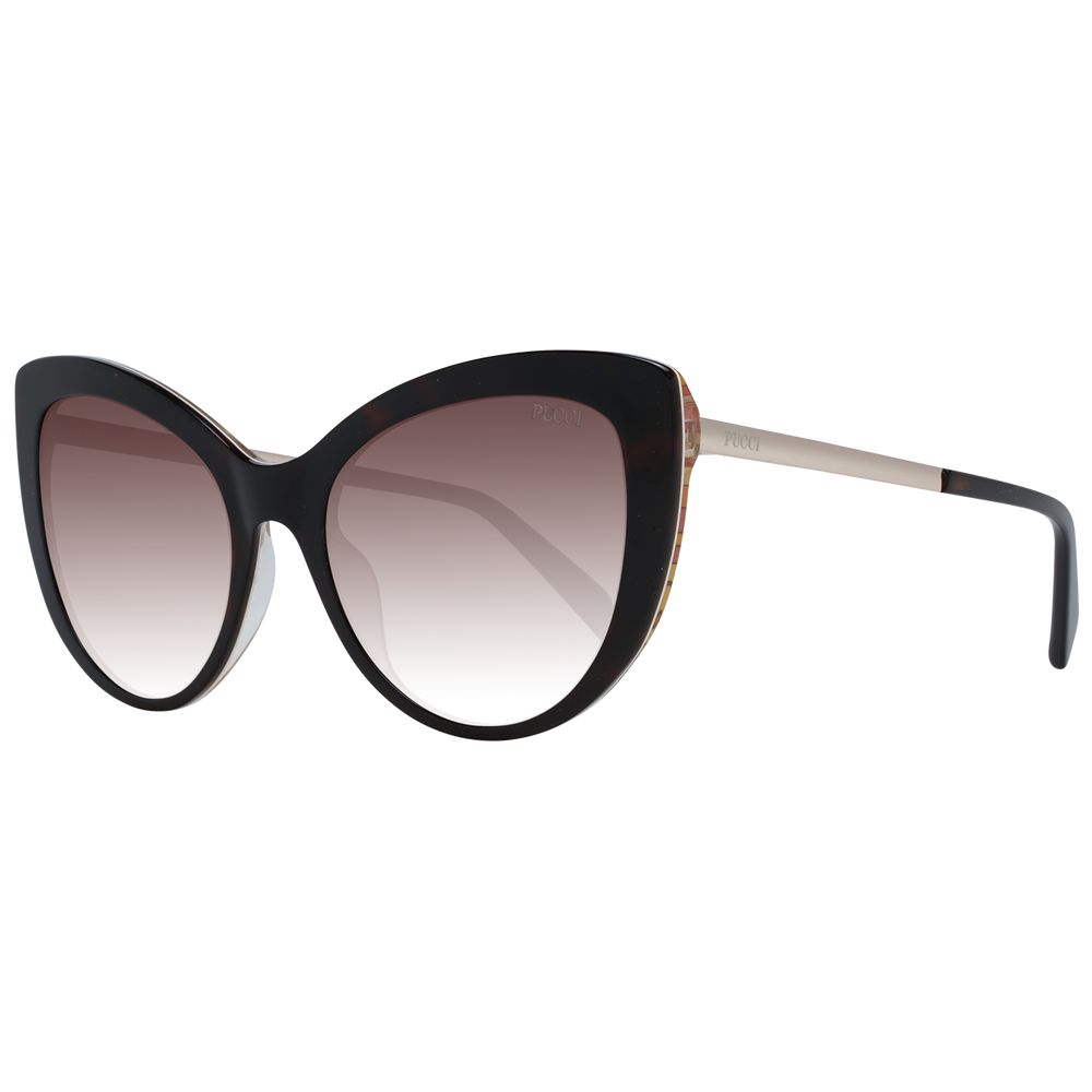 Emilio Pucci Braune Frauen Sonnenbrille