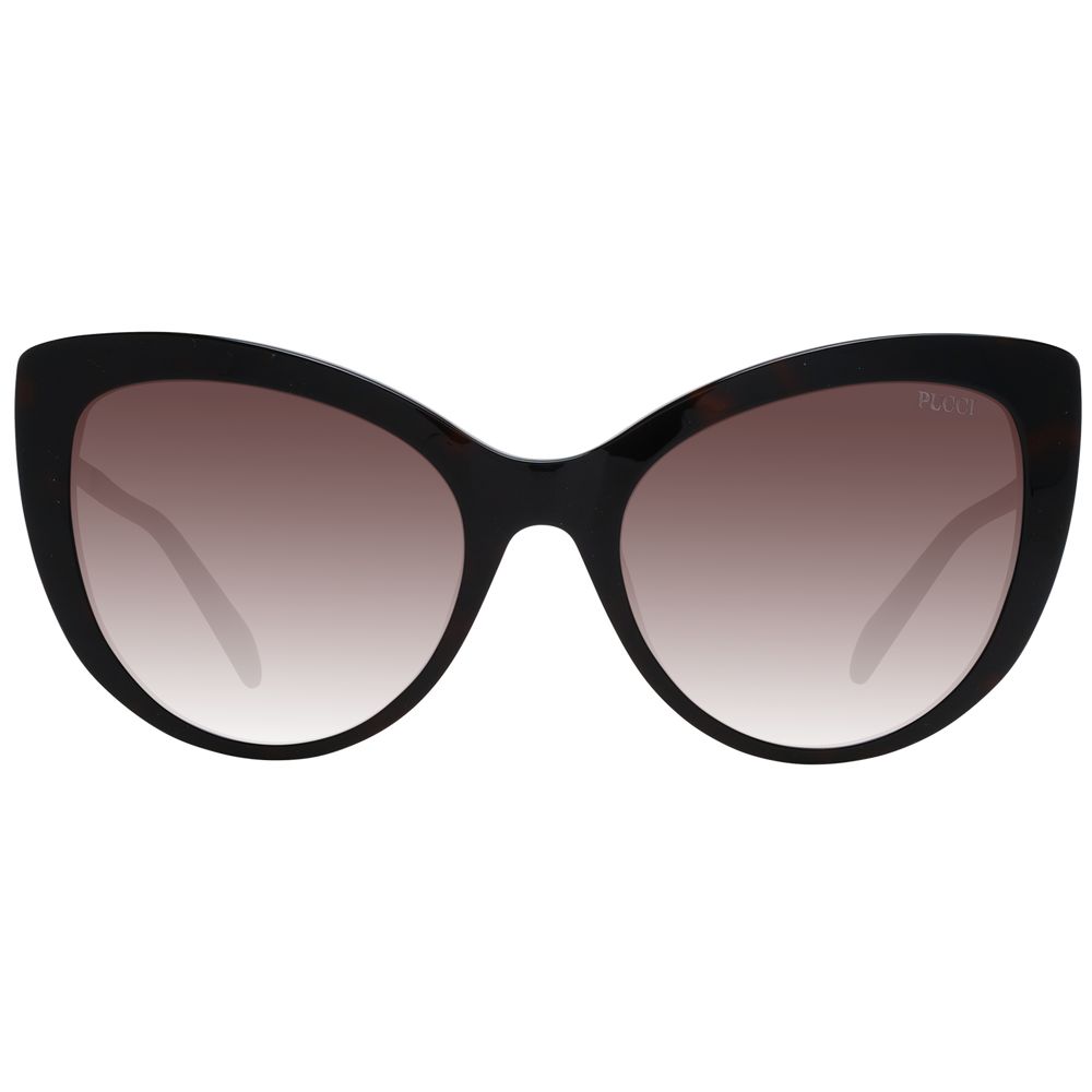 Emilio Pucci Braune Frauen Sonnenbrille