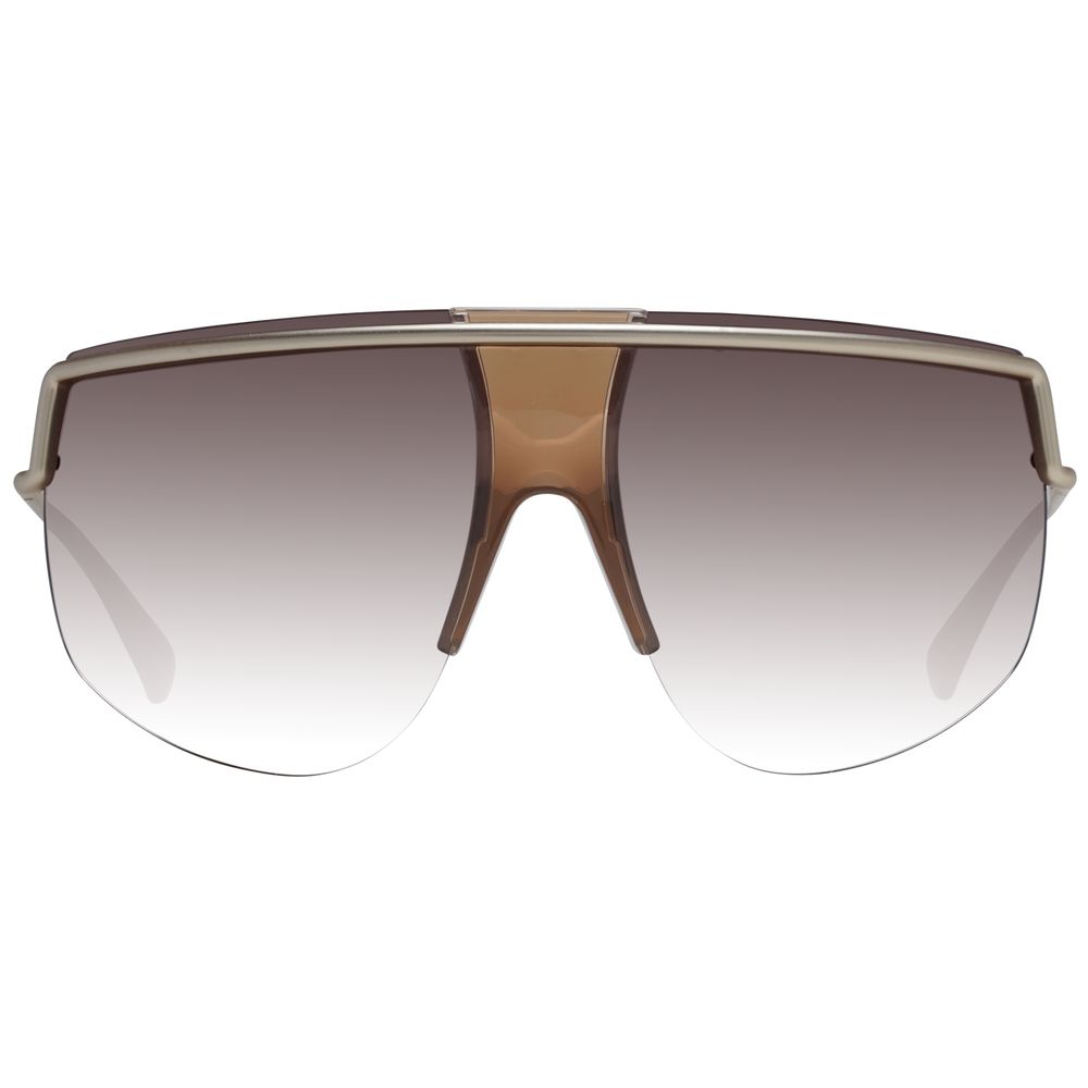 Max Mara Goldene Metall-Sonnenbrille