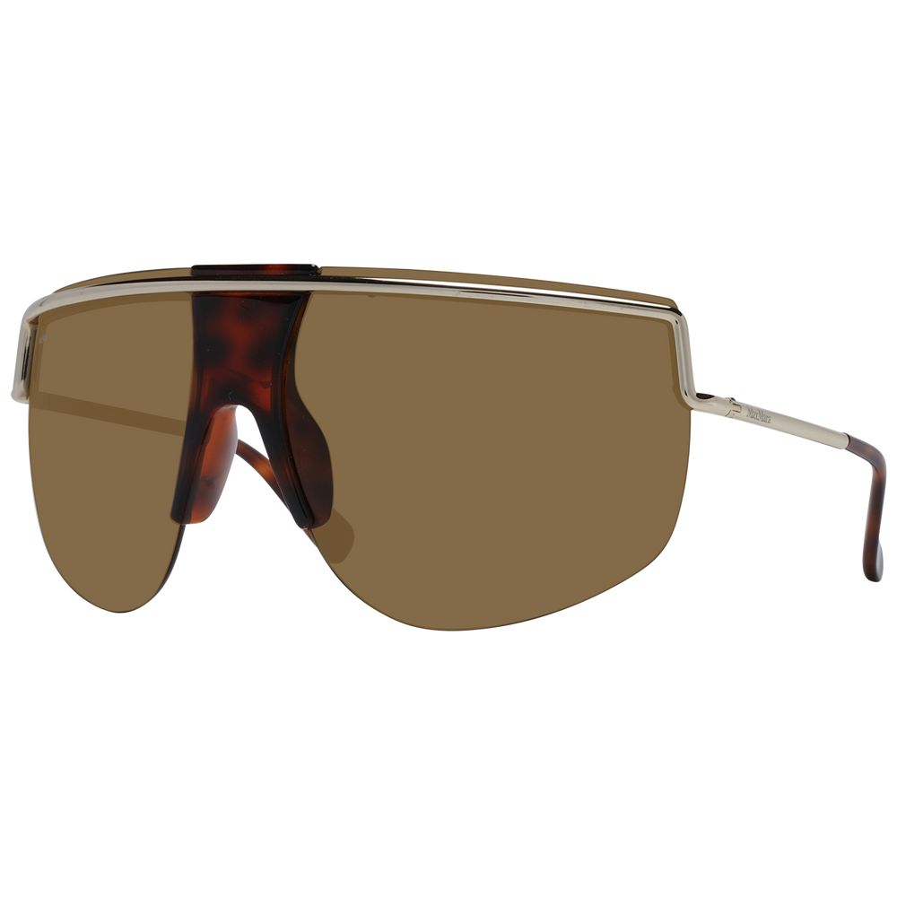 Max Mara Goldene Metall-Sonnenbrille