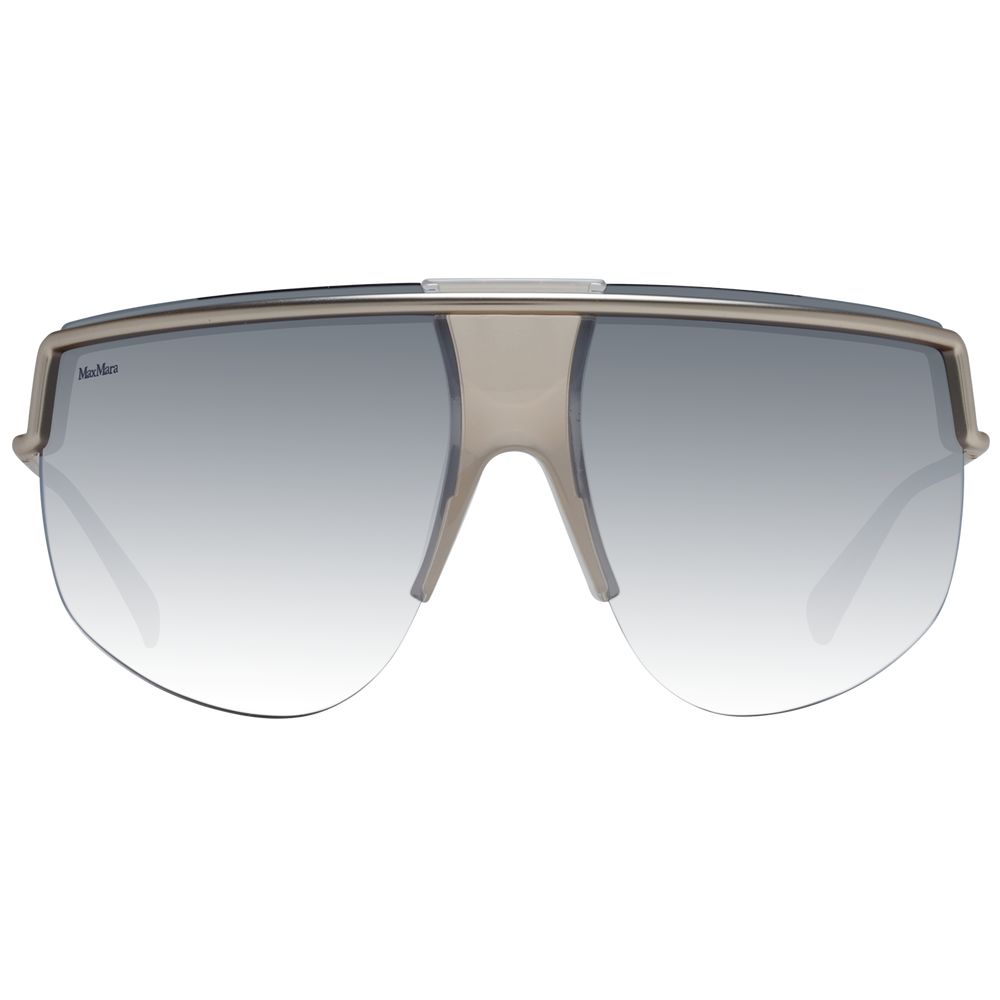 Max Mara Silberne Metall-Sonnenbrille