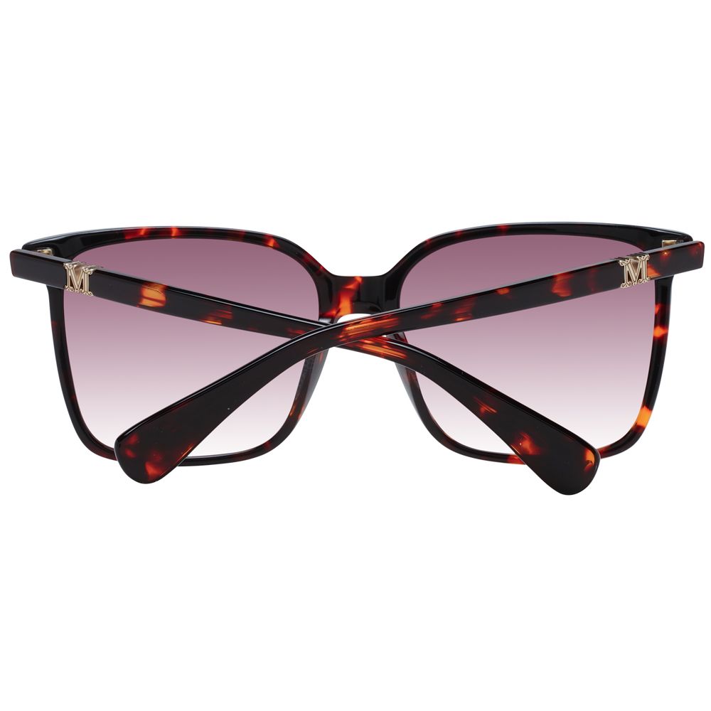 Max Mara Rote Kunststoff-Sonnenbrille