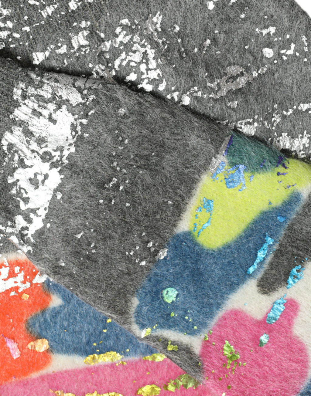 Dolce & Gabbana Multicolor Mohair Rollkragenpullover Pullover