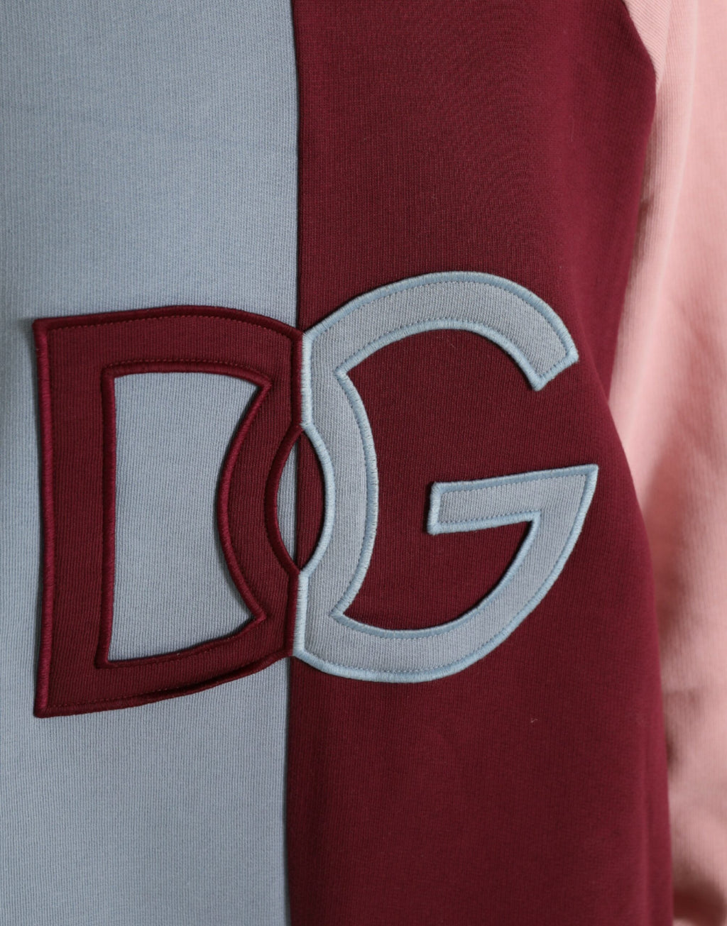 Dolce & Gabbana Multicolor Pullover mit Rundhalsausschnitt aus Baumwolle