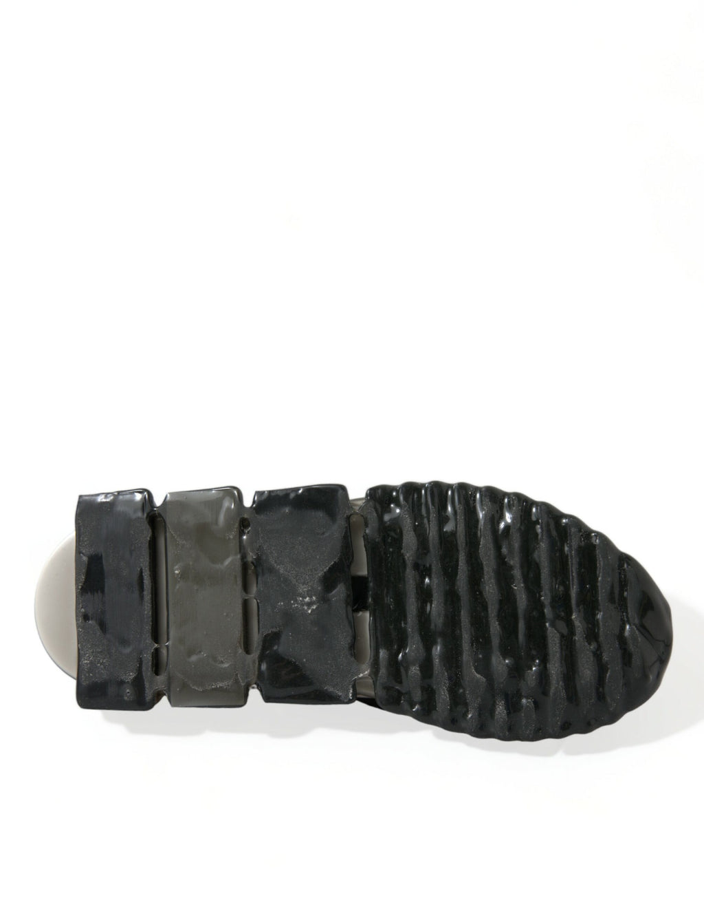 Dolce & Gabbana Schwarz Weiß Slip On Sneakers Sorrento Schuhe