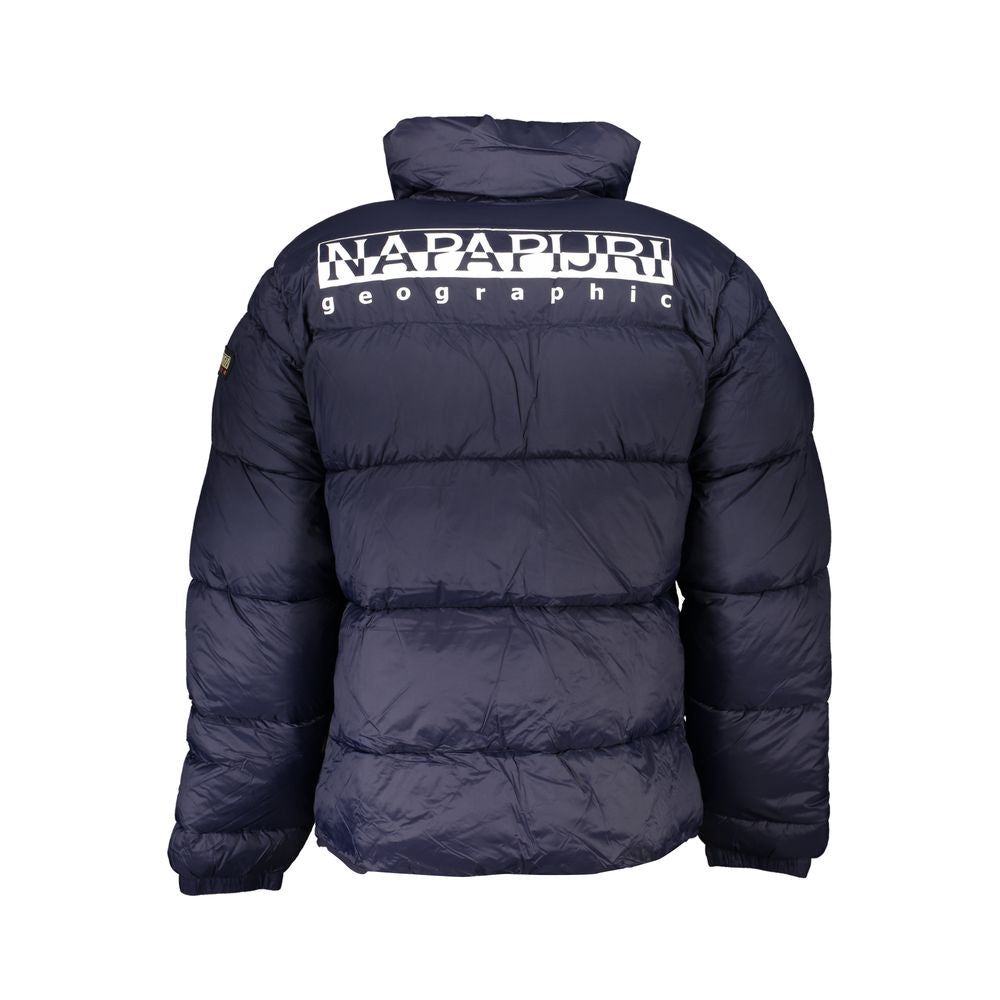 Napapijri Umweltbewusste blaue Jacke mit schlankem Design