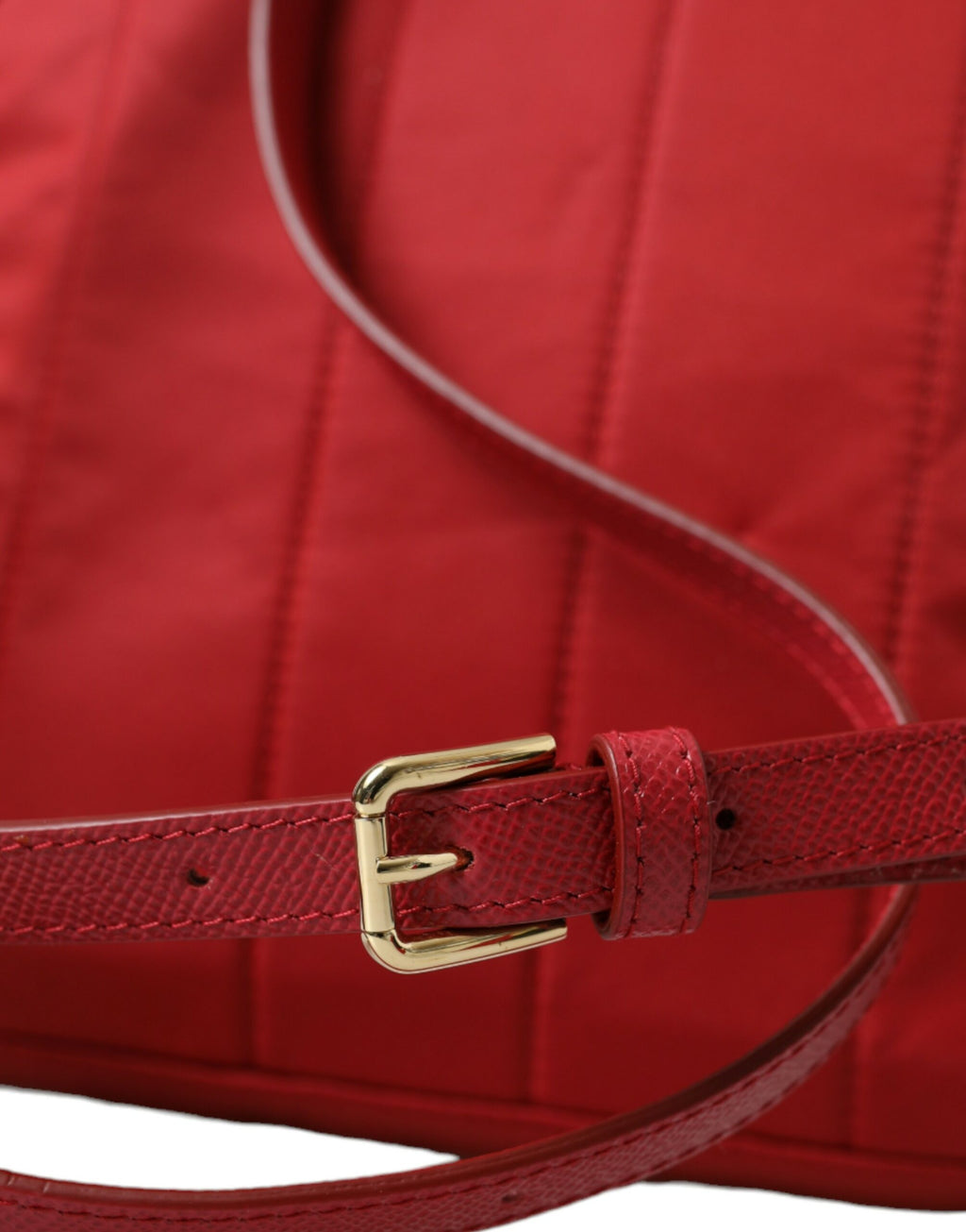 Dolce & Gabbana Rot #DGFAMILY Verschönerter Rucksack VULCANO Tasche