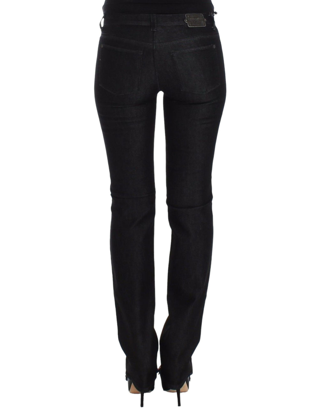 Ermanno Scervino Schwarze Slim Jeans Denim-Hosen Skinny Leg Stretch