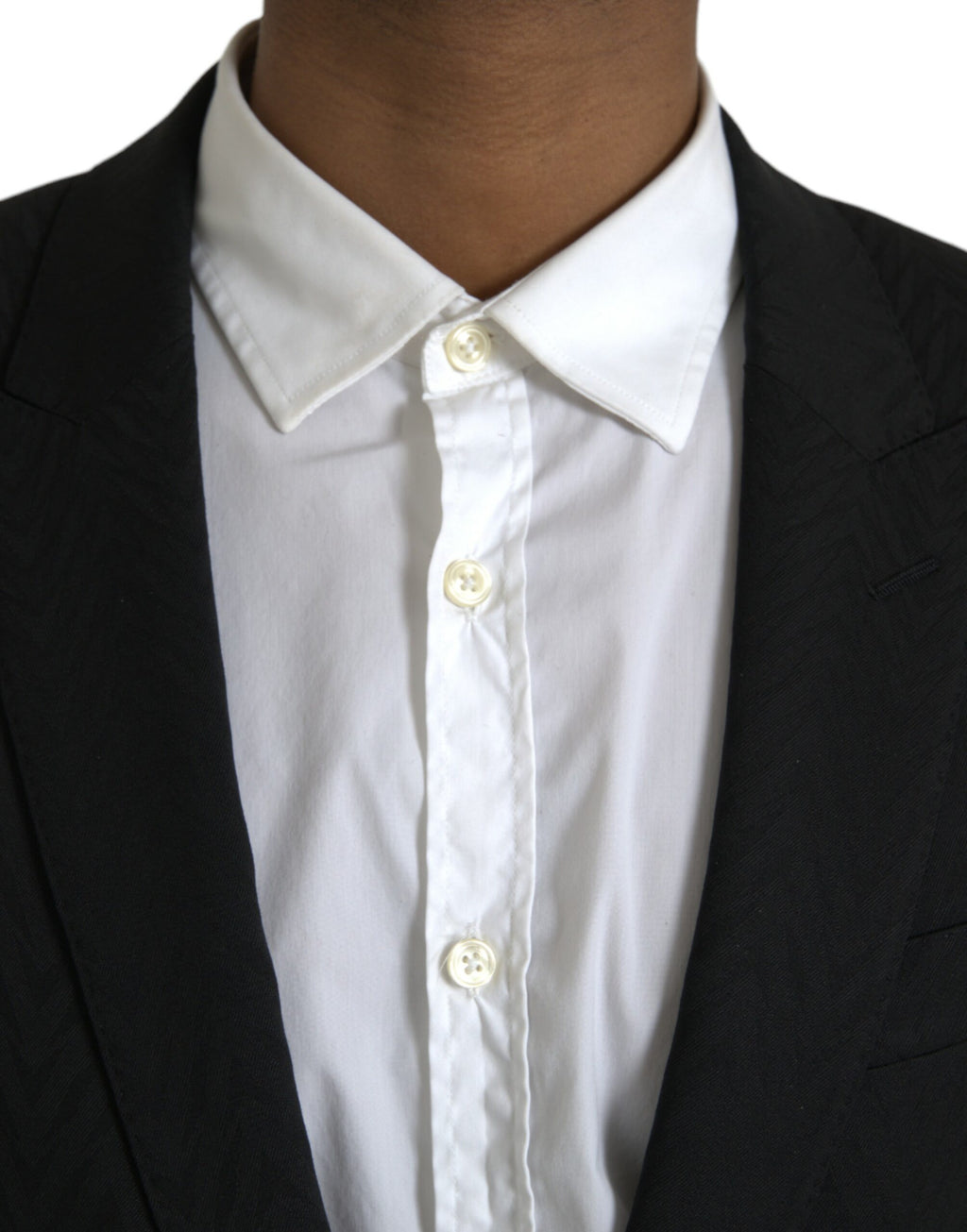 Dolce & Gabbana Schwarz MARTINI Slim Fit Jacke Mantel Blazer