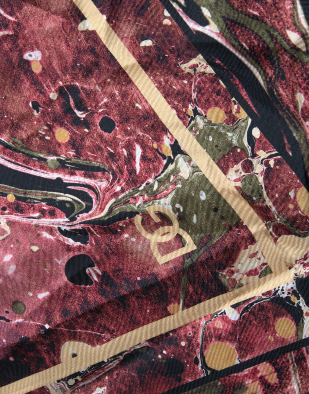 Dolce & Gabbana Multicolor Button Down Seidenhemd