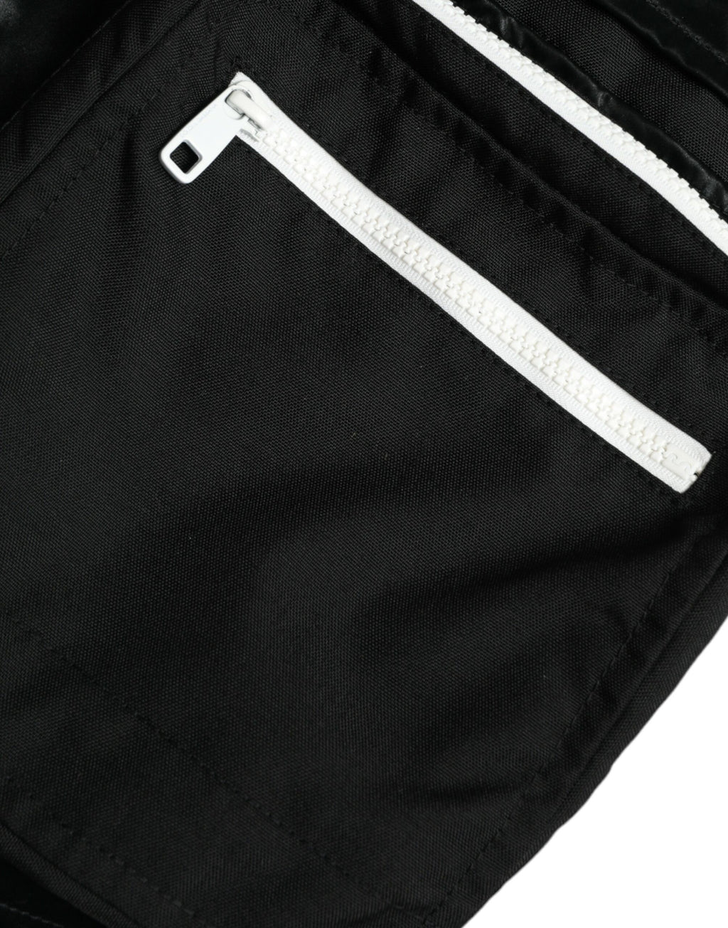 Dolce & Gabbana Schwarze Nylon Cargo Jogger Männer Sweatpants Hosen