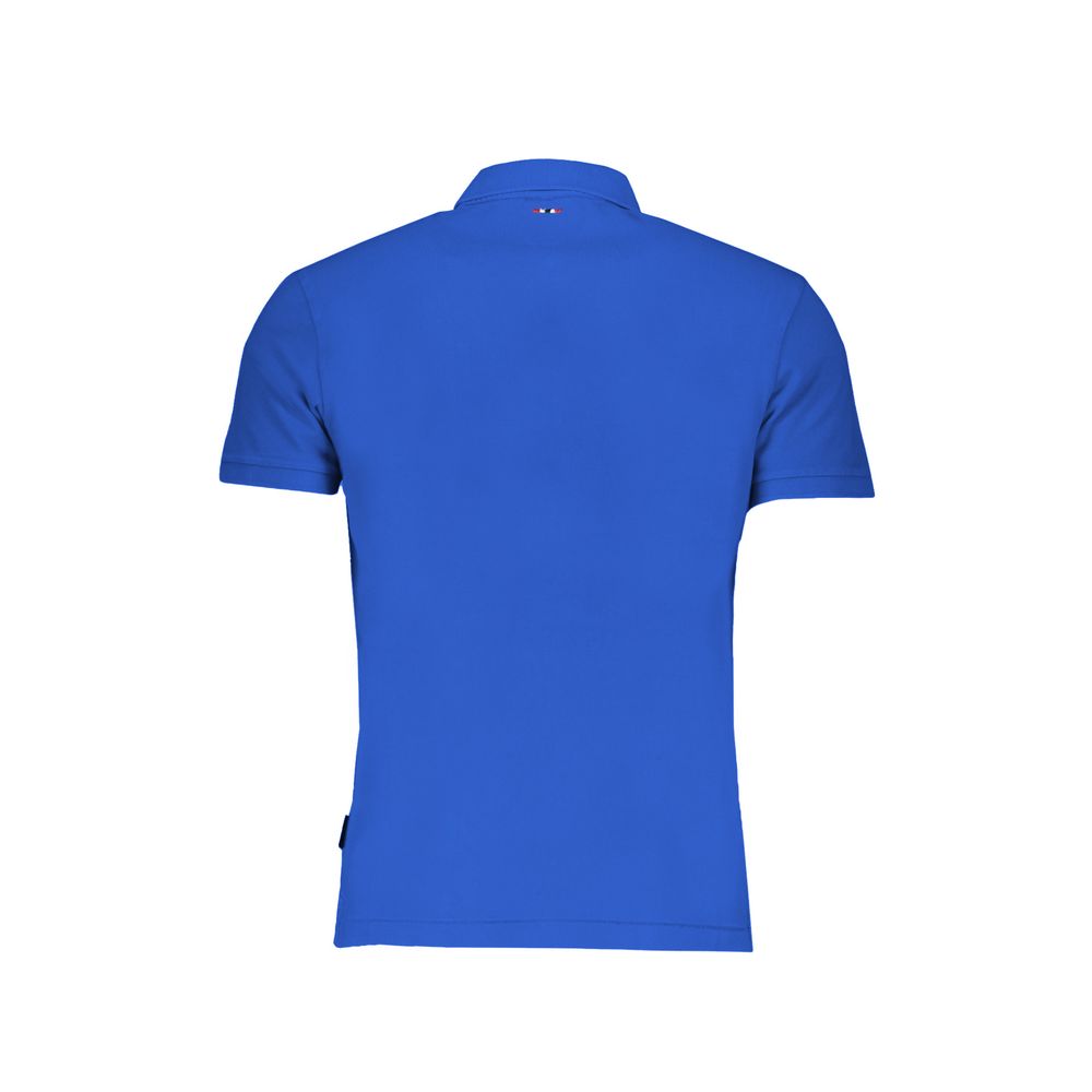 Napapijri Blaues Baumwoll-Poloshirt (Kopie)
