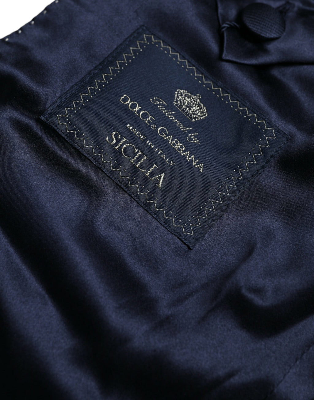 Dolce & Gabbana Gold SICILIA Jacquard-Mantel einreihig Blazer