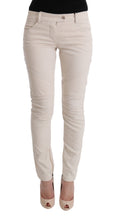 Ermanno Scervino Weiße Slim Fit Freizeitjeans