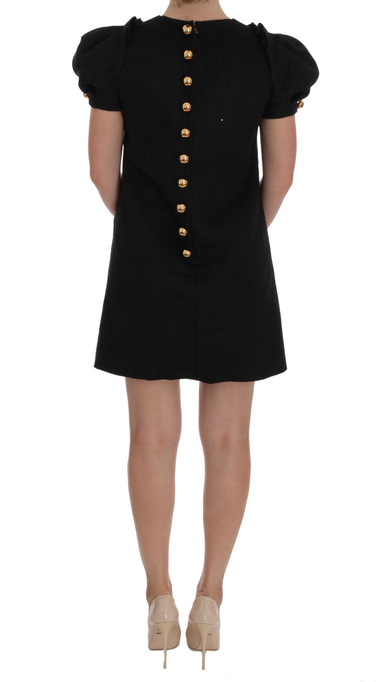 Dolce & Gabbana Graues Kristallkleid "Träume von meinem Prinzen