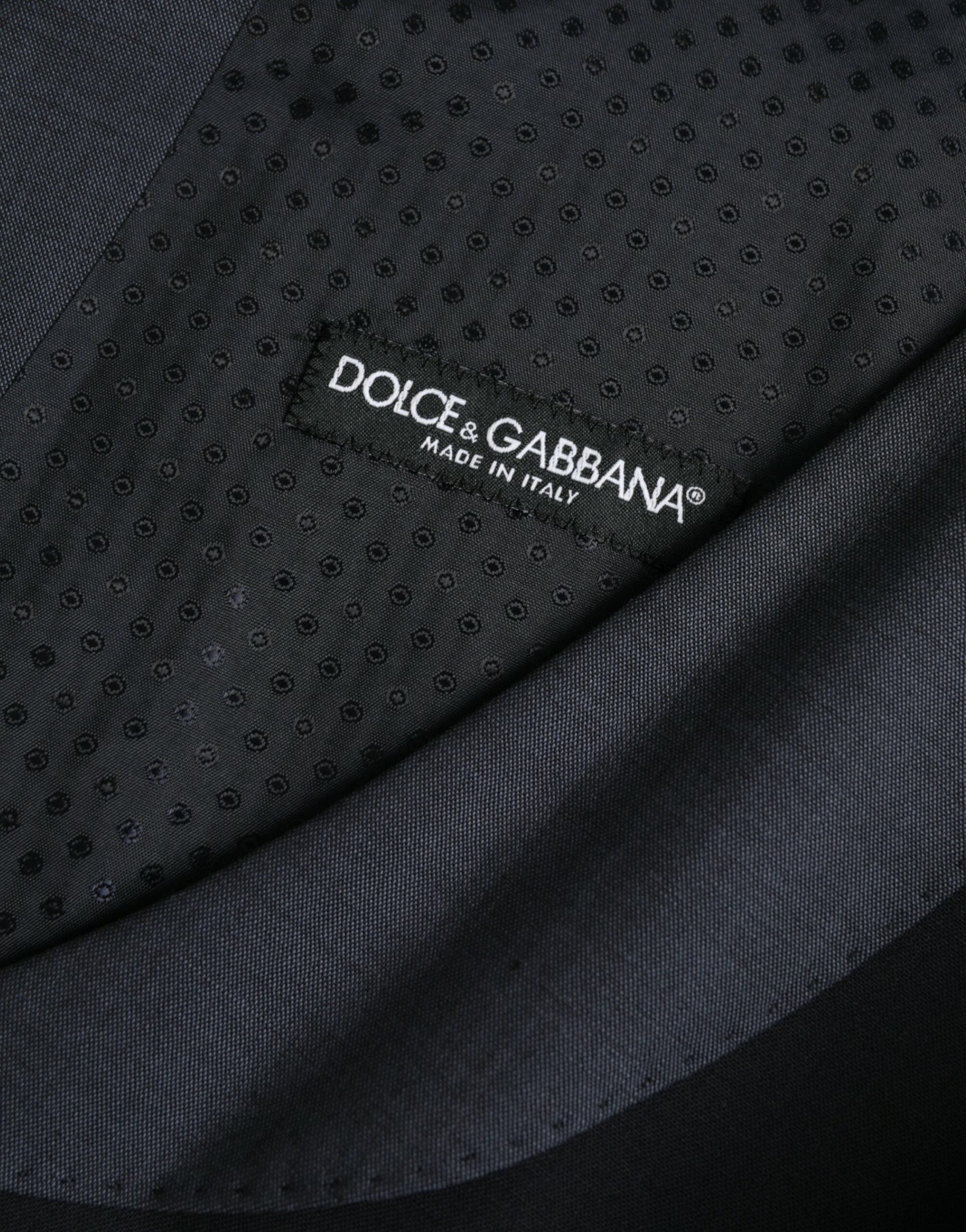 Dolce & Gabbana Schwarze Wollweste Kleid Formelle Weste