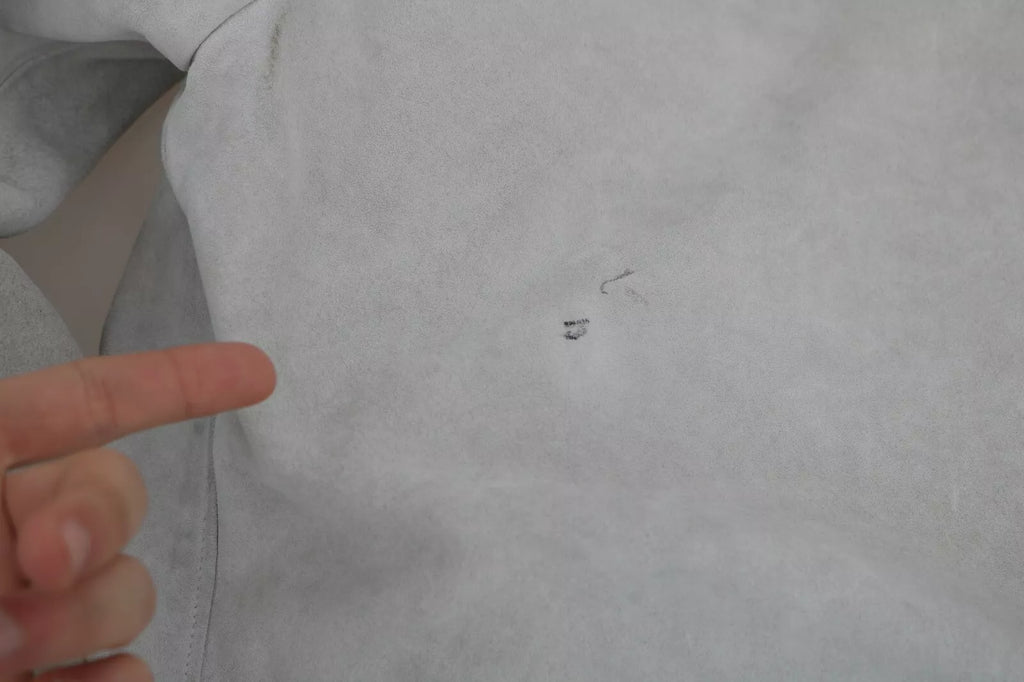 Dolce & Gabbana Weiße Biker-Motorradjacke aus Leder