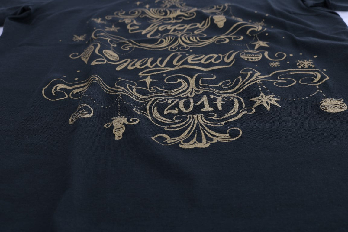 Dolce & Gabbana Grünes Baumwolle 2017 Motiv T-Shirt