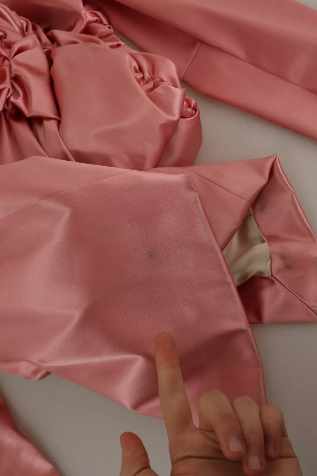 Dolce & Gabbana Rosa Langärmeliges Bodycon Etuikleid Midikleid