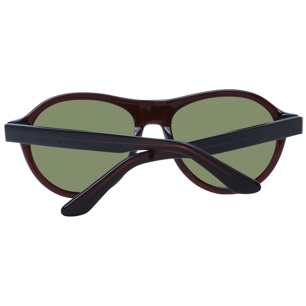 Serengeti Braune Sonnenbrille aus Acetat