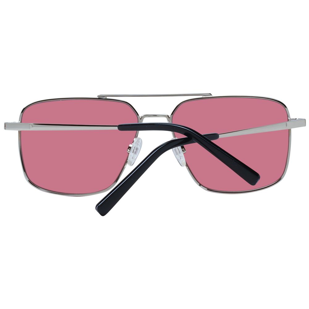 Serengeti Silberne Metall-Sonnenbrille