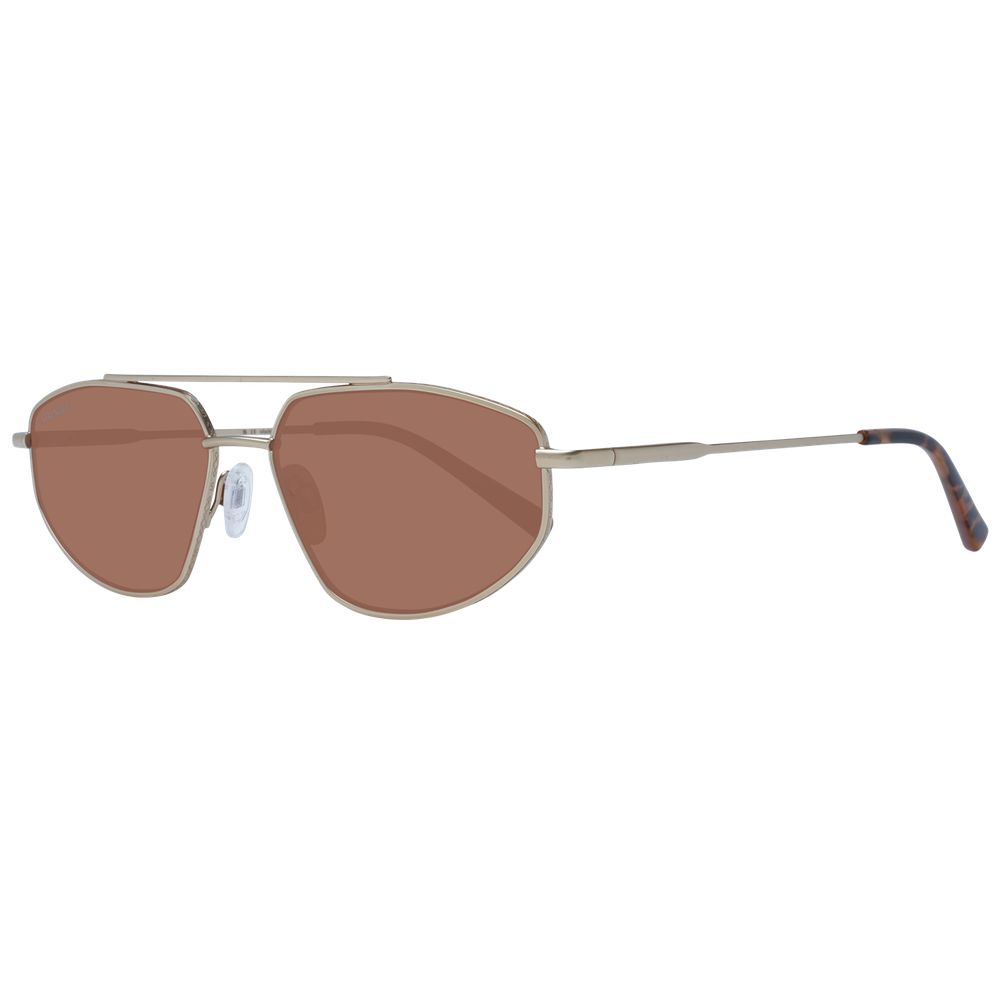 Serengeti Goldene Metall-Sonnenbrille