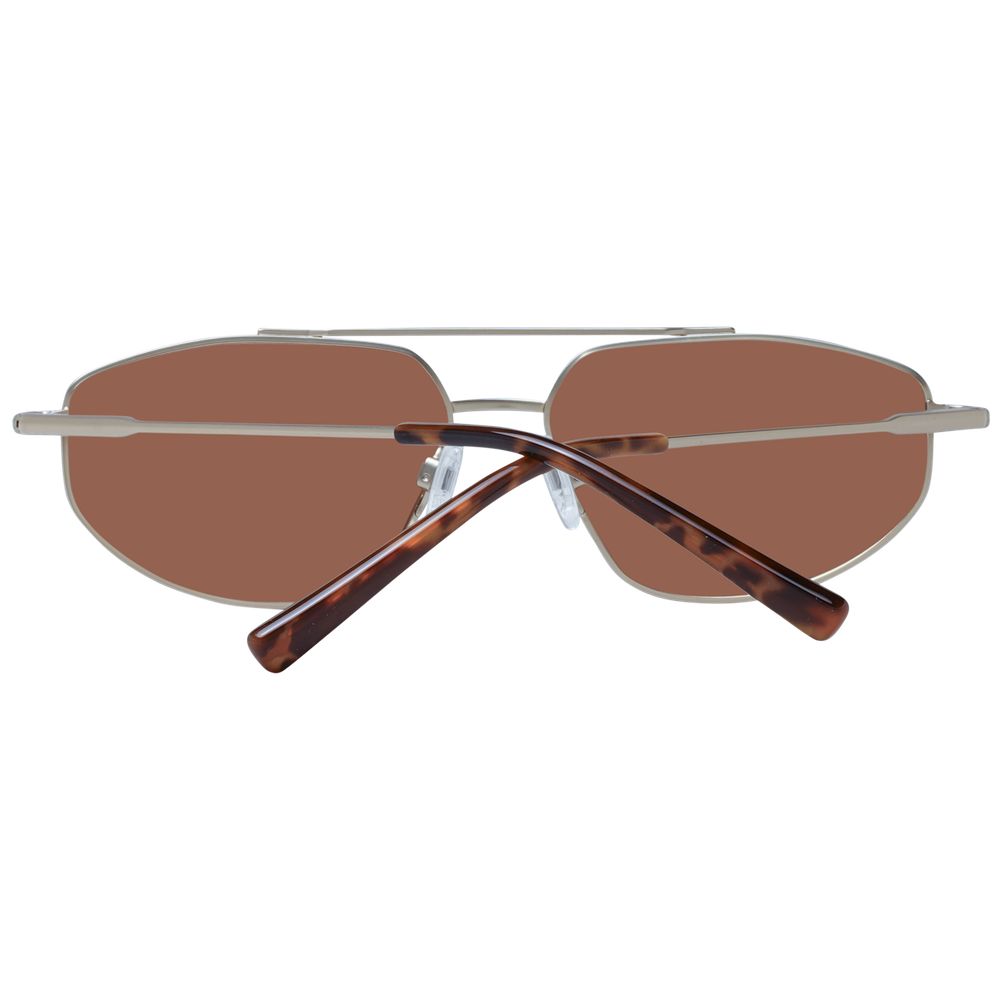 Serengeti Goldene Metall-Sonnenbrille