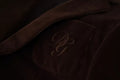 Dolce & Gabbana Brauner Corduroy Slim Fit Mantel DG Logo Blazer