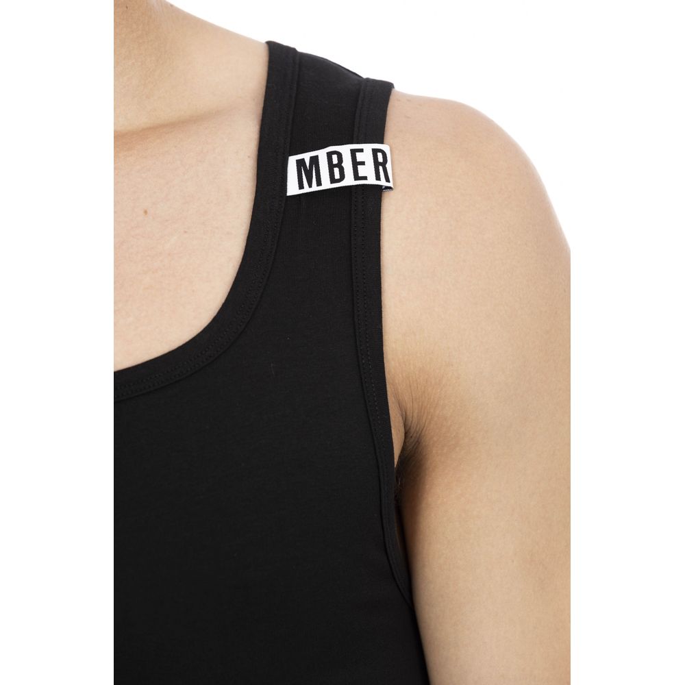 Bikkembergs Schwarzes Baumwoll-Tanktop für Herren