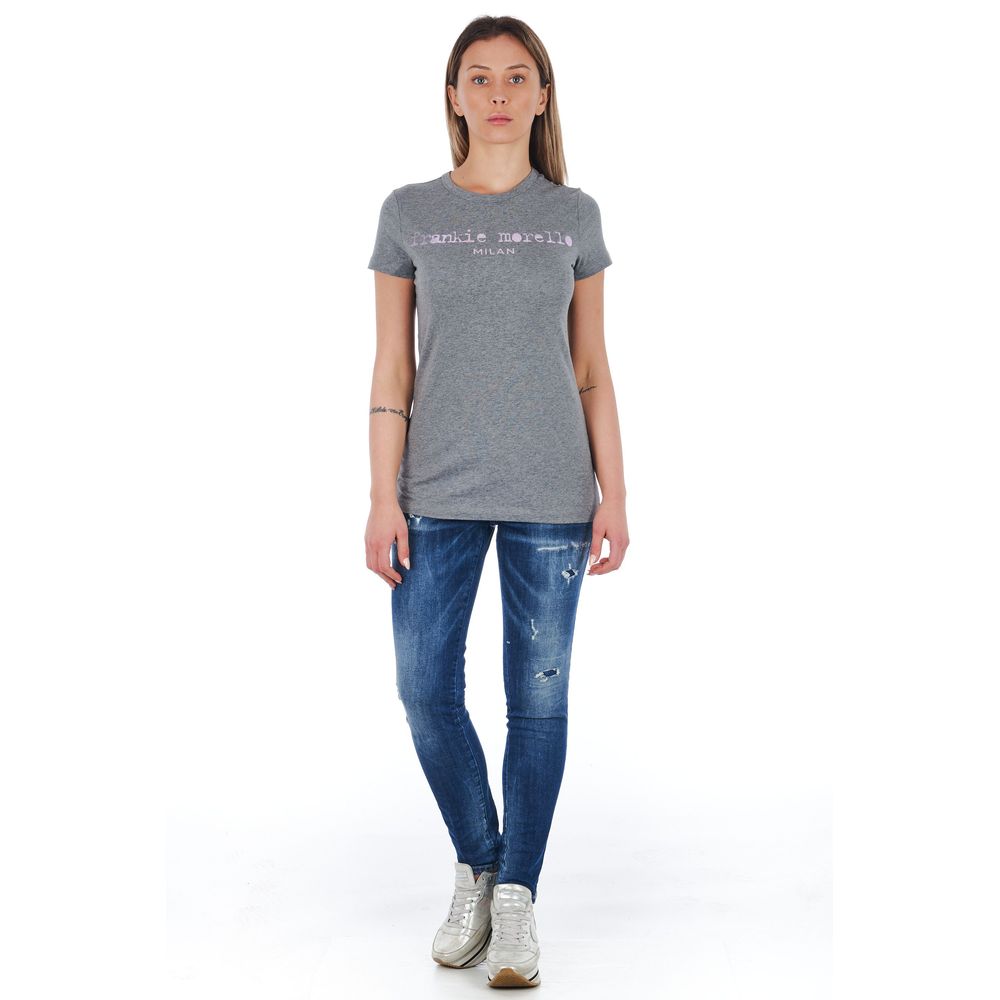 Frankie Morello Damen-Jeans aus Baumwolle in Blau