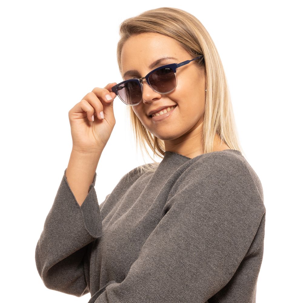 Sting Blaue Sonnenbrille aus Kunststoff