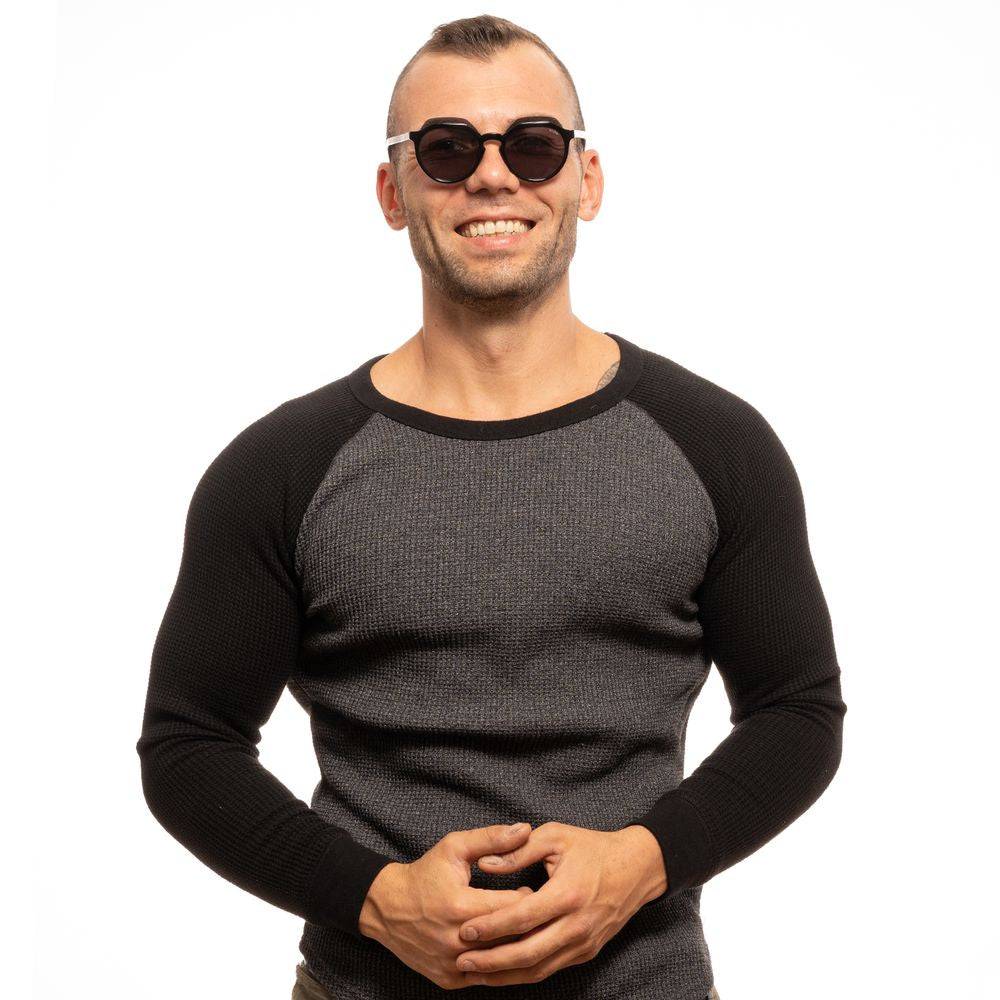 Sting Schwarze Kunststoff-Sonnenbrille