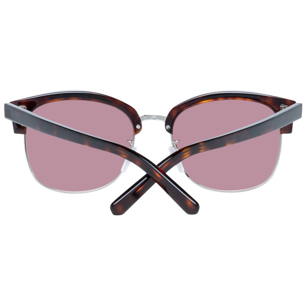 Bally Braune Metall- & Kunststoff-Sonnenbrille