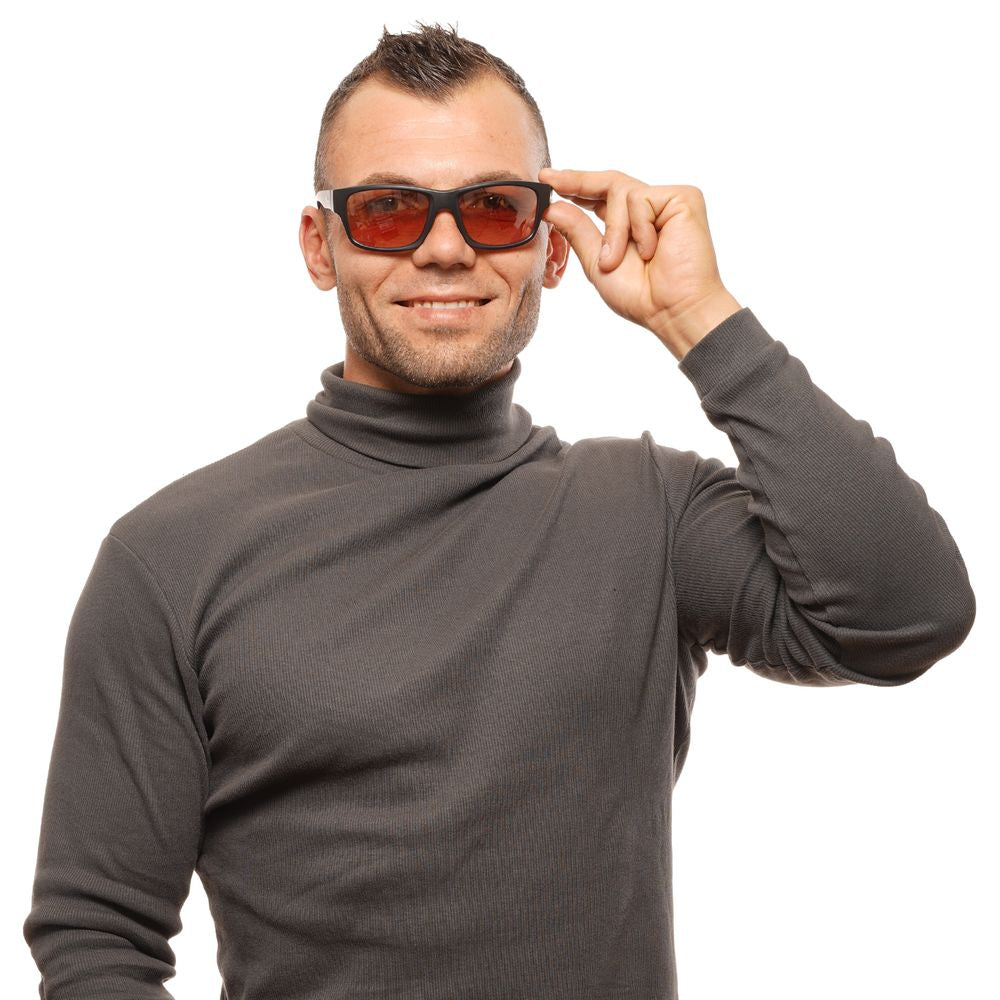 Bolle Schwarze Kunststoff-Sonnenbrille