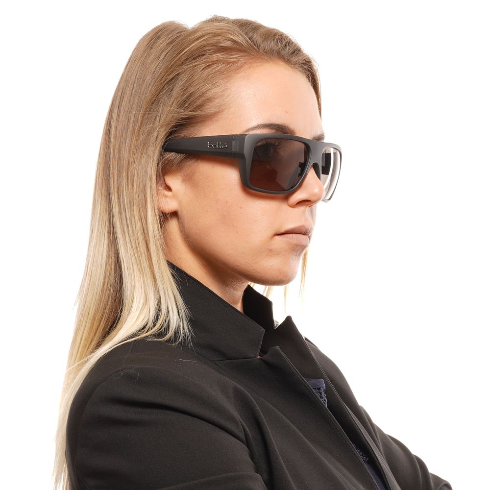Bolle Schwarze Sonnenbrille aus Kunststoff