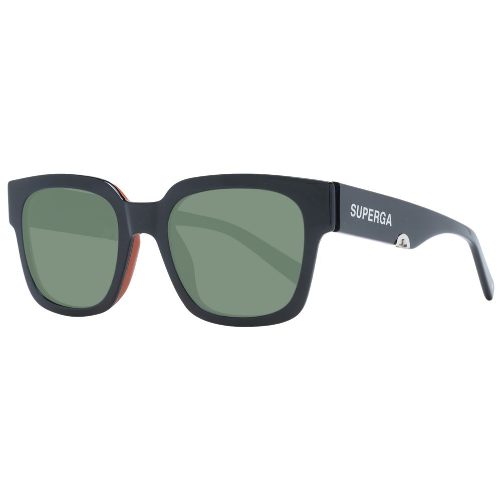 Sting Schwarze Sonnenbrille aus Acetat und Kunststoff