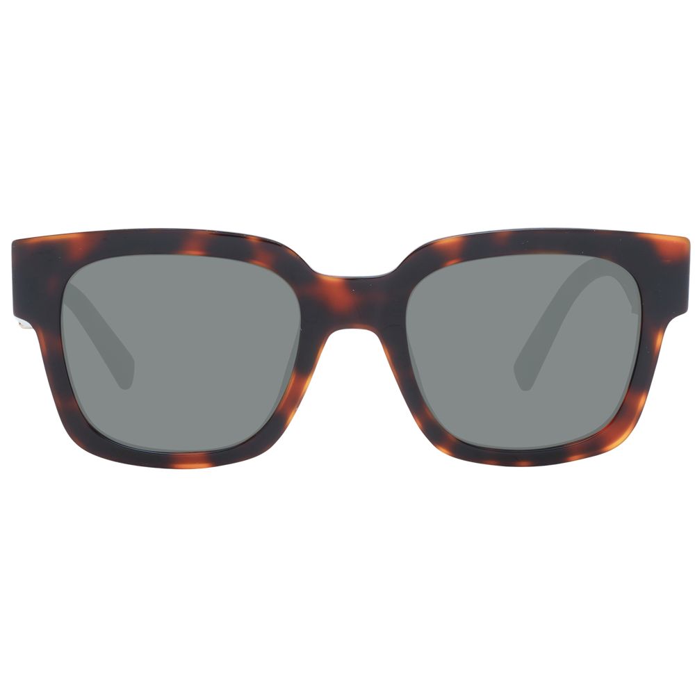 Sting Braune Sonnenbrille aus Acetat & Kunststoff