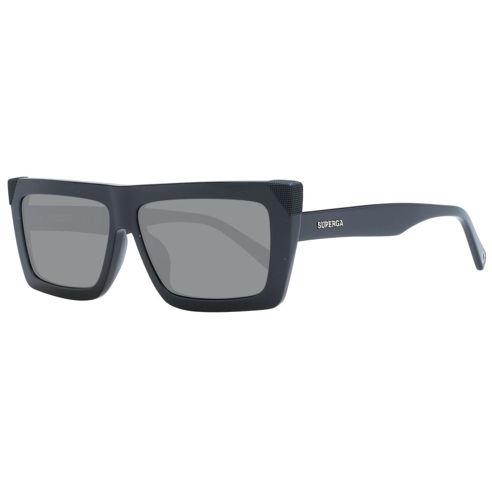 Sting Schwarze Sonnenbrille aus Acetat und Kunststoff